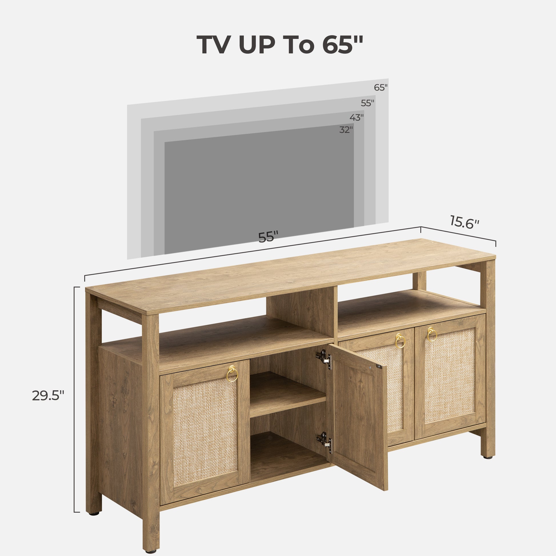 Terra TV Stands White