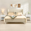 Opus White Nightstands - Sicotas