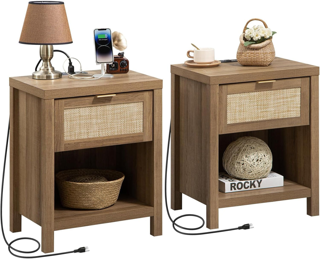 Savanna Nightstands with Drawer