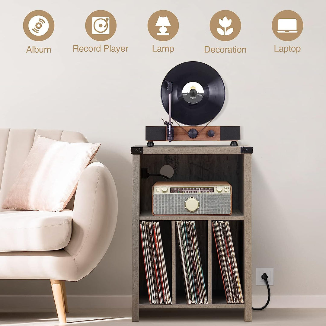 Record Player Stand, Type C Charging