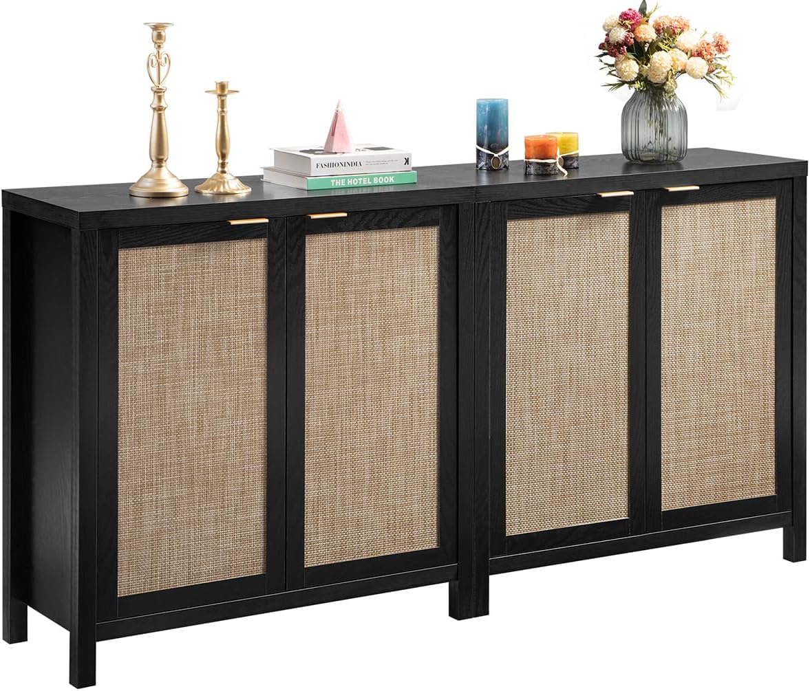 Savanna Black Buffet Cabinets