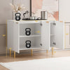 Opus White Buffet Cabinet - Sicotas