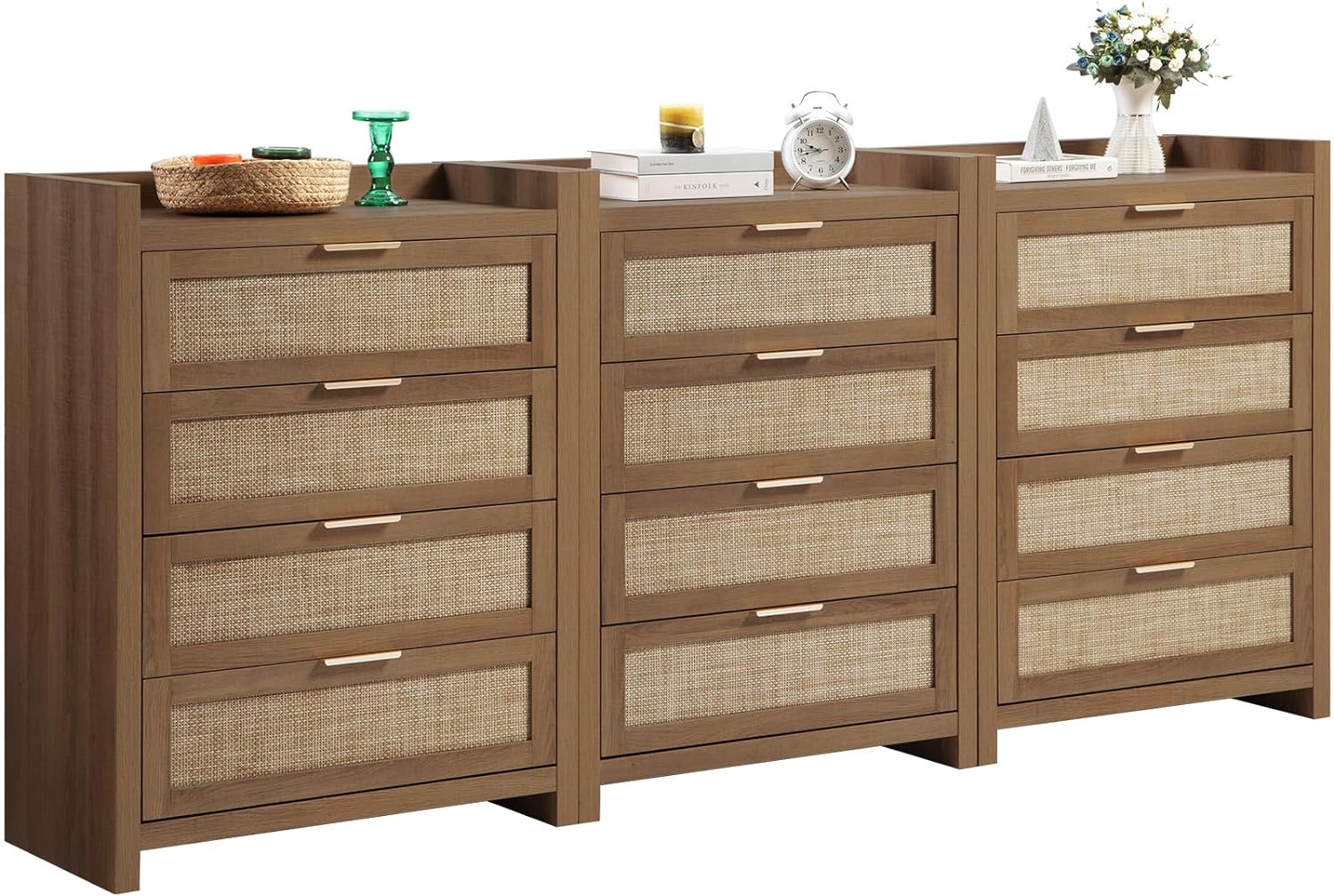 Savanna Wood Chest of 4 Drawers