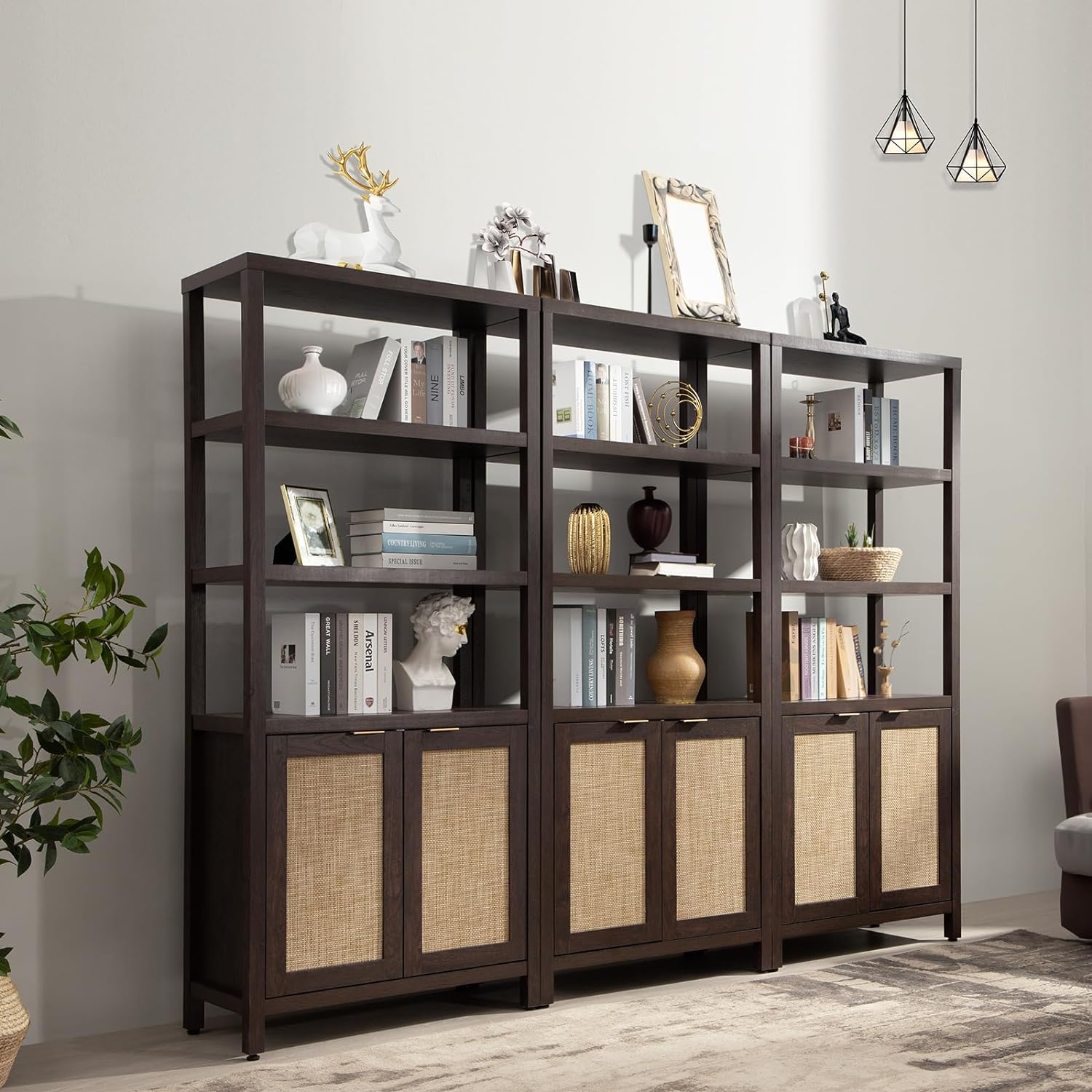 Savanna 70.9Inch Tall Bookshelves