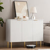 Opus White Buffet Cabinet - Sicotas