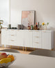 Opus Buffet Cabinet with Drawers - Sicotas