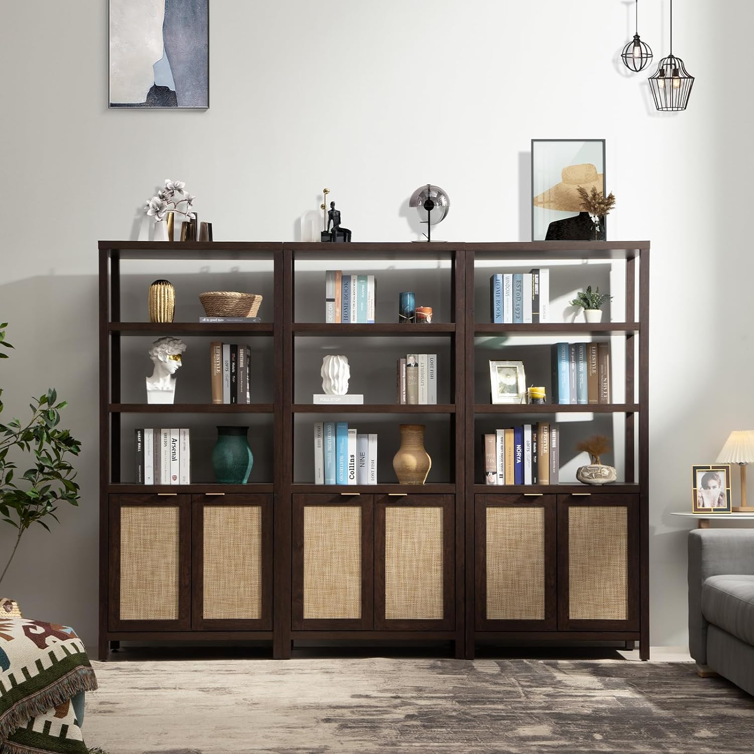 Savanna 70.9Inch Tall Bookshelves