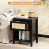 Savanna Rattan Nightstand - Sicotas