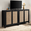 Savanna Black Buffet Cabinets - Sicotas