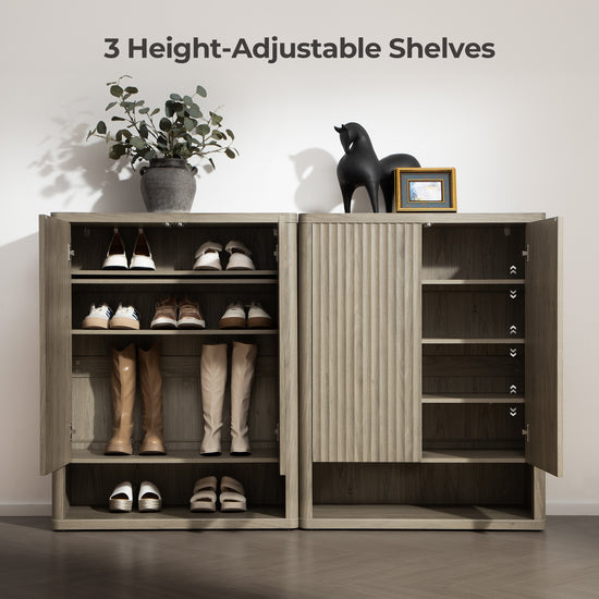 Cas Shoe Cabinet with Storage