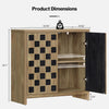 Checkered Sideboards with Doors - Sicotas