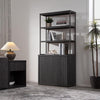 Cas 70.9Inch Bookshelf With doors - Sicotas