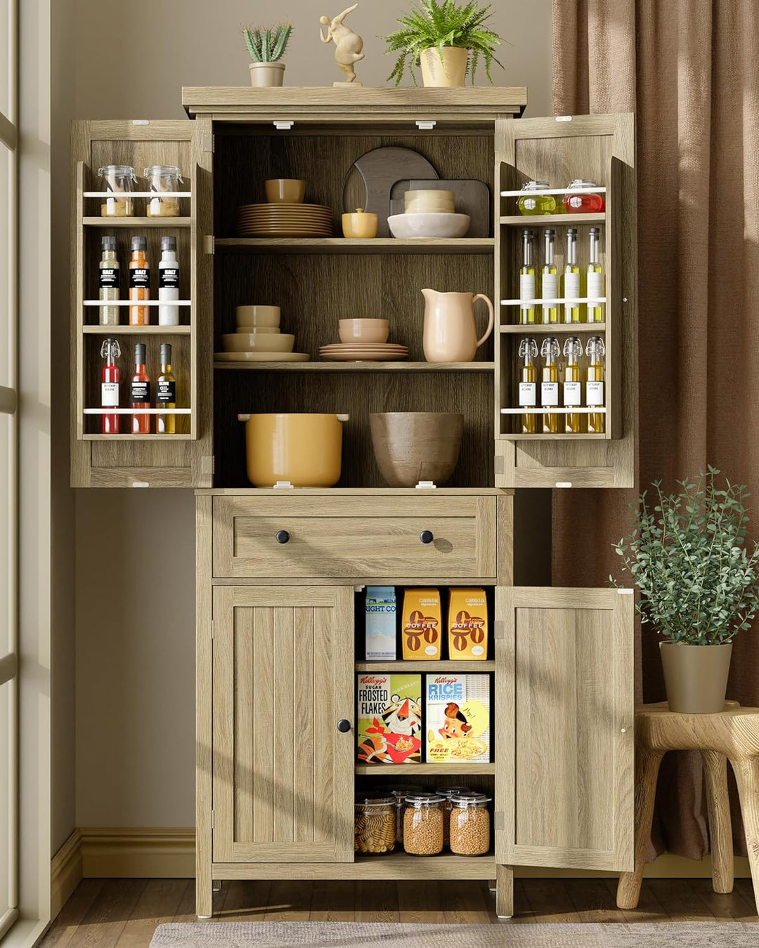 72Inch Tall Kitchen Pantry