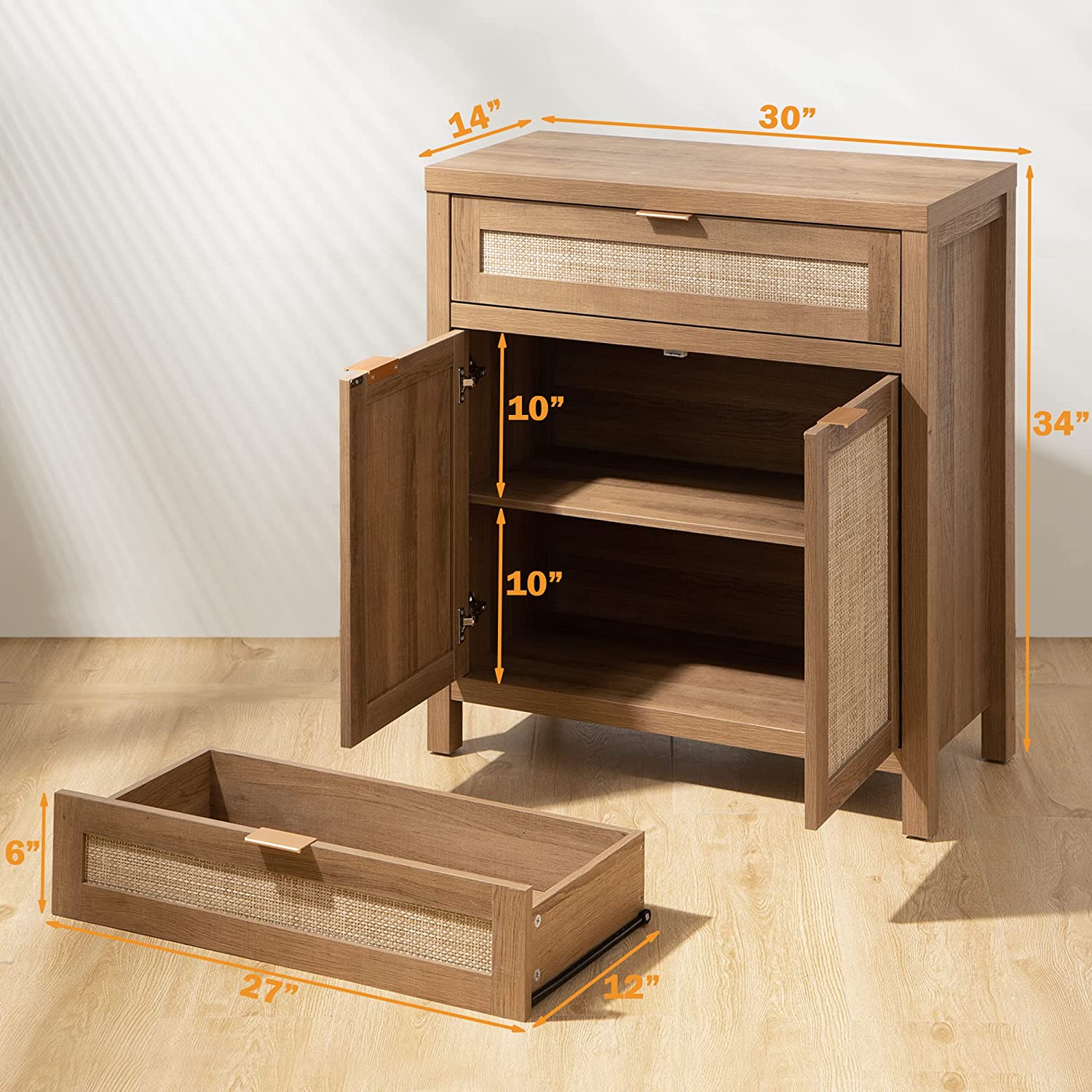 Savanna Buffet Cabinet with Storage - Sicotas