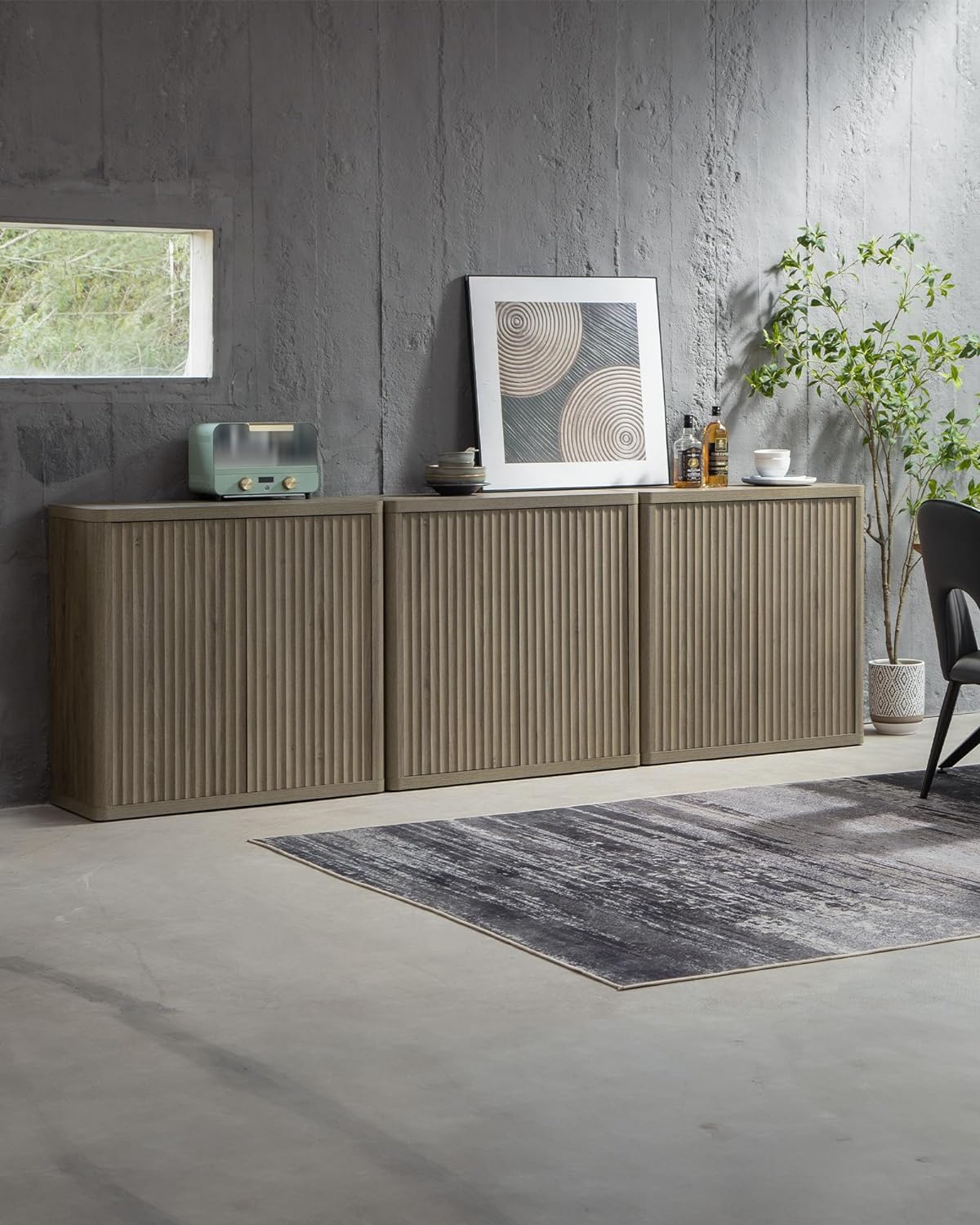 Cas Console Table with 2 Doors - Sicotas