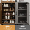 Shoe Cabinet, 24 Pair Shoe Storage Organizer Cabinet, 41