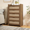 Savanna Wood Dresser, 5 Drawers - Sicotas