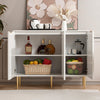 Opus White Buffet Cabinet - Sicotas