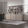 Cas 70.9Inch Bookshelf With doors - Sicotas