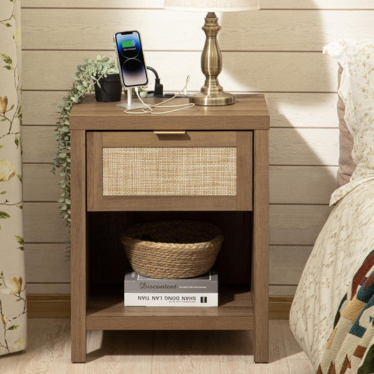 Savanna Nightstands with Drawer - Sicotas