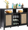 Savanna Bar Cabinet with Glass Holder - Sicotas