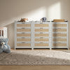 Savanna Wood Dresser, 5 Drawers - Sicotas