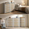 Savanna Wood Dresser, 5 Drawers - Sicotas