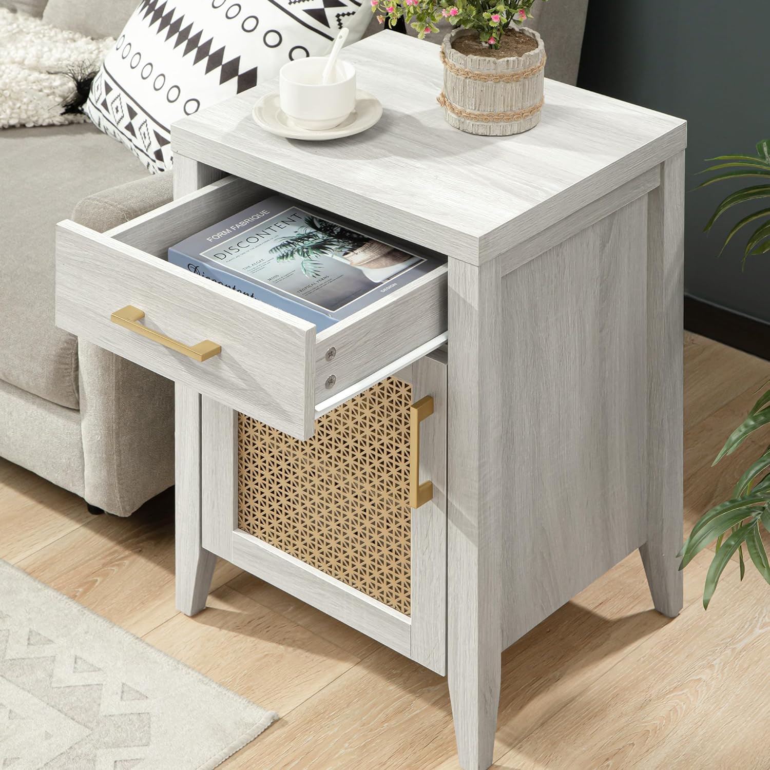 Andy Side Tables with Door