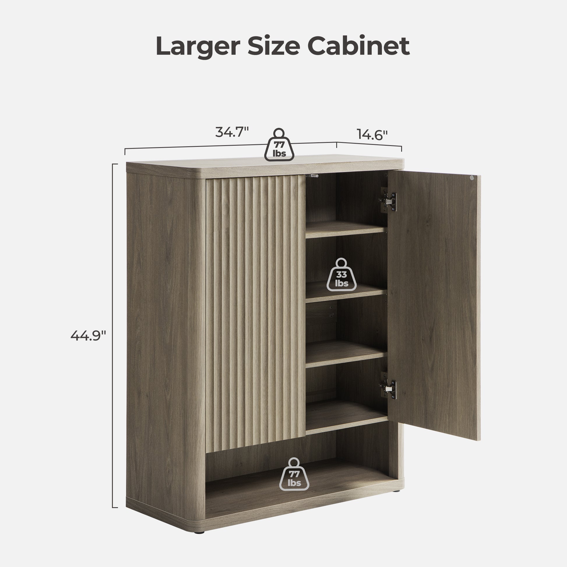 Cas Shoe Cabinet with Storage