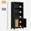 Savanna 70.9'' Tall Black Bookcase - Sicotas