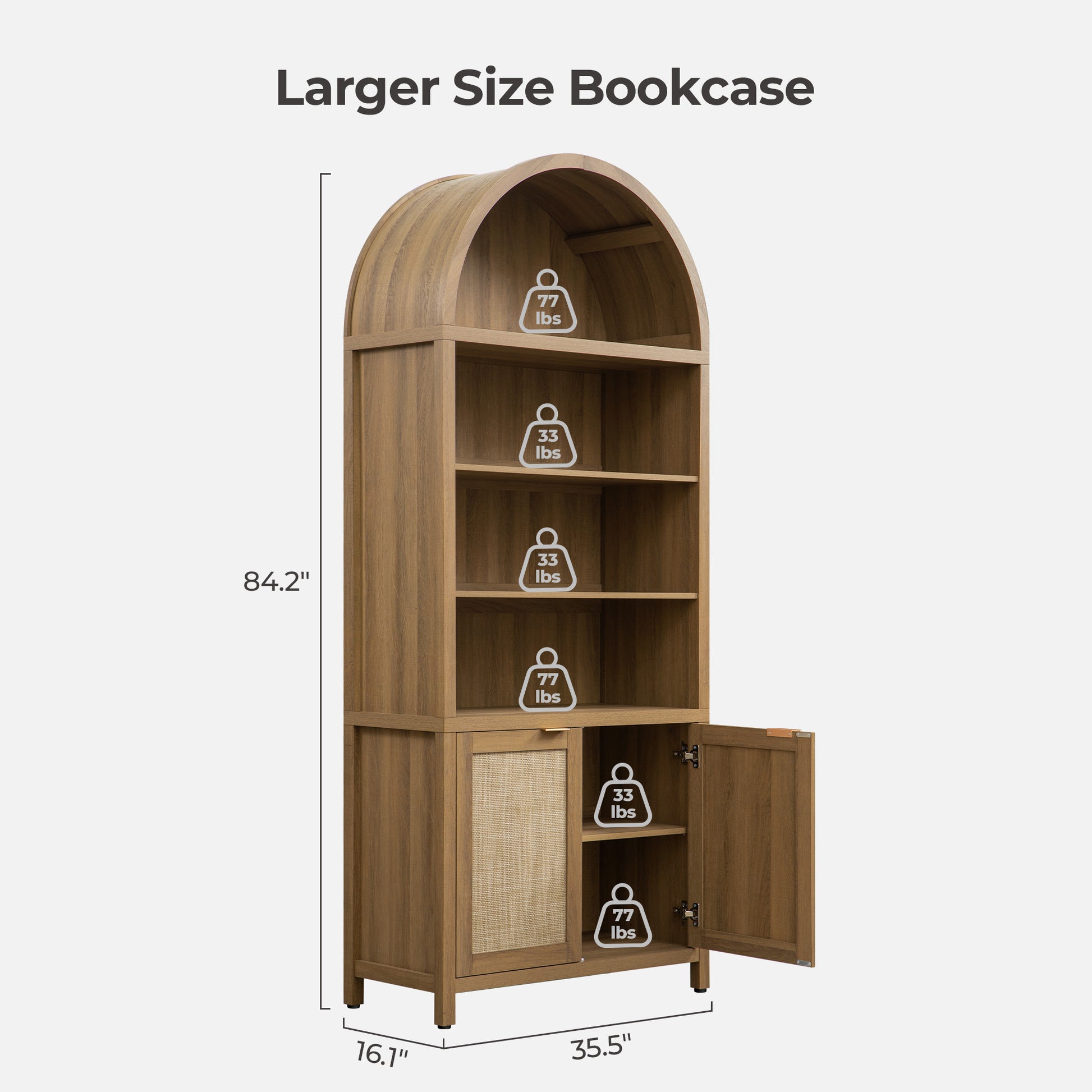 Savanna Tall Bookcase