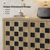 Checkered Sideboards with Doors - Sicotas