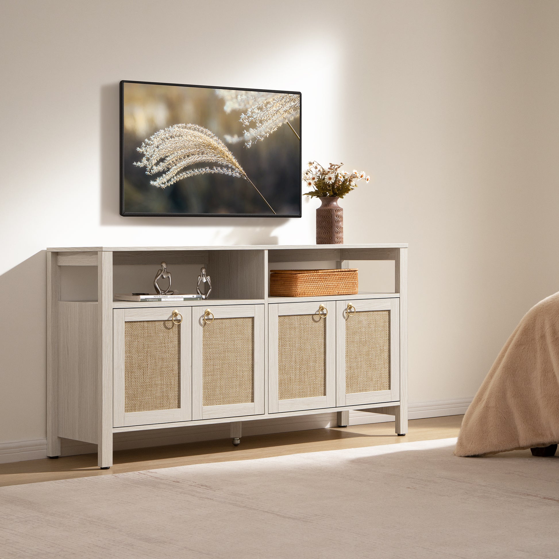 Terra TV Stands White