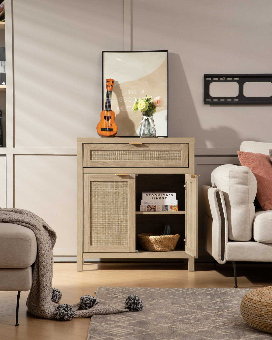 Savanna Buffet Cabinet with Storage