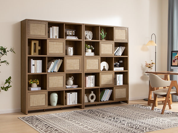 Savanna Rattan Bookcase