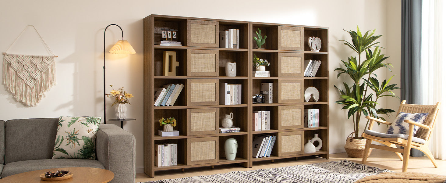 Savanna Rattan Bookcase