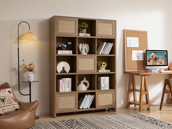 Savanna Rattan Bookcase