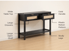 Savanna Entryway Table - Sicotas