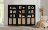 Savanna 70.9'' Tall Black Bookcase - Sicotas