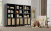 Savanna 70.9'' Tall Black Bookcase - Sicotas