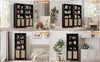 Savanna 70.9'' Tall Black Bookcase - Sicotas