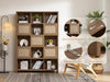 Savanna Rattan Bookcase - Sicotas