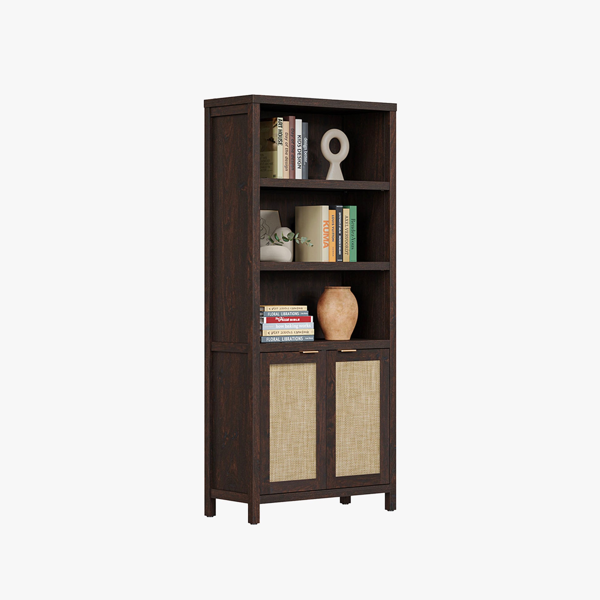 Savanna 5-Tier Tall Bookcase - Sicotas