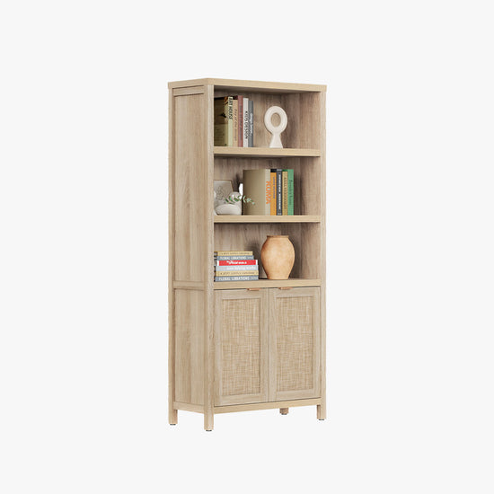 Savanna 70.9Inch Wood Bookcase