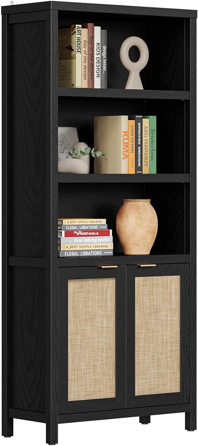 Savanna 5-Tier Tall Bookcase