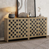 Checkered Sideboards with Doors - Sicotas