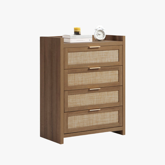 Savanna Wood Dresser, 4 Drawers