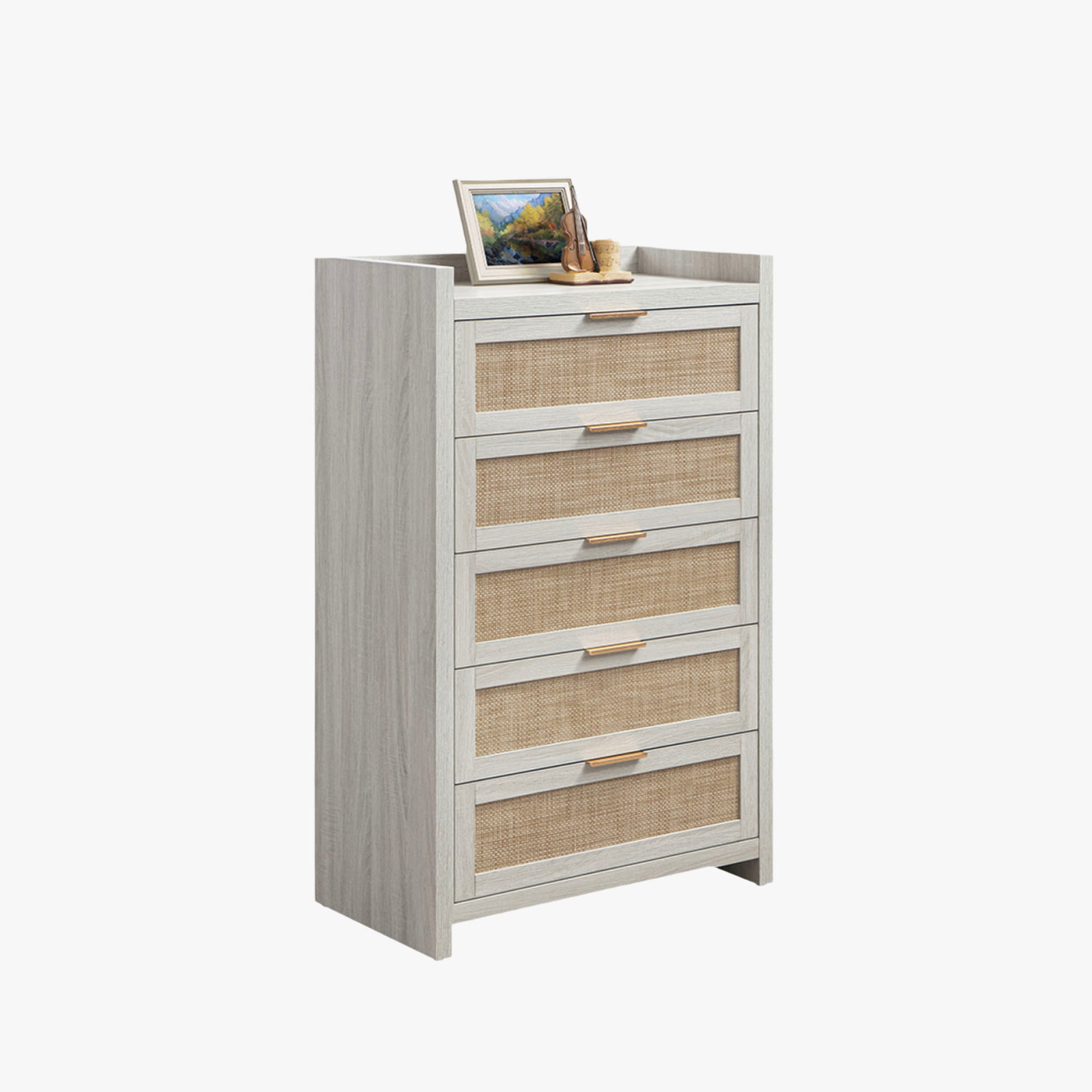 Savanna Wood Dresser, 5 Drawers