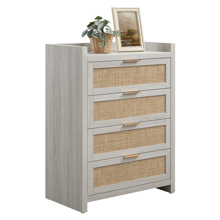 Savanna Wood Chest of 4 Drawers