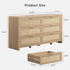 Savanna 6 Drawer Dresser - Sicotas